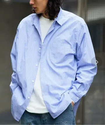 FREAK'S STORE M 사이즈 뉴 루즈핏 브로드 셔츠