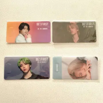 BE:FIRST 슈토 클리어 책갈피 묶음 판매