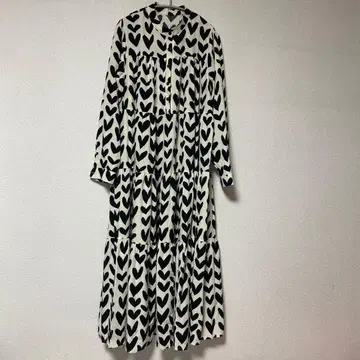 [ 미착용 ] 성인 하트 무늬 원피스