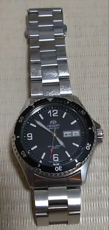 ORIENT 오리엔트 자동 와인딩 손목시계 블랙 다이버 마코 MAKO