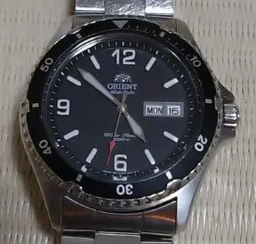ORIENT 오리엔트 자동 와인딩 손목시계 블랙 다이버 마코 MAKO