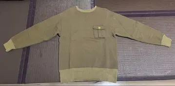 리얼맥코이 MILITARY POCKET SWEATSHIRT
