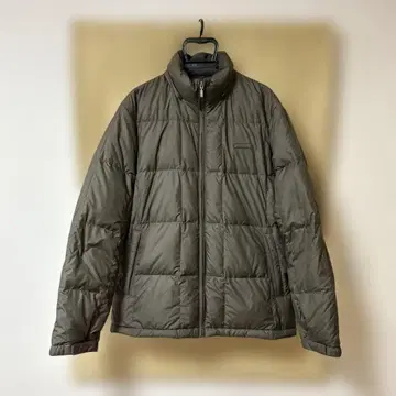 FIRST DOWN 다운 자켓 카키 루즈한 사이즈