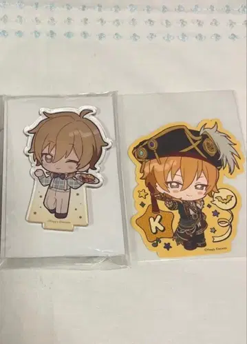 앙스타 애니카페 홀리데이 감사제 히카제 카오루 아크릴 스탠드 스티커