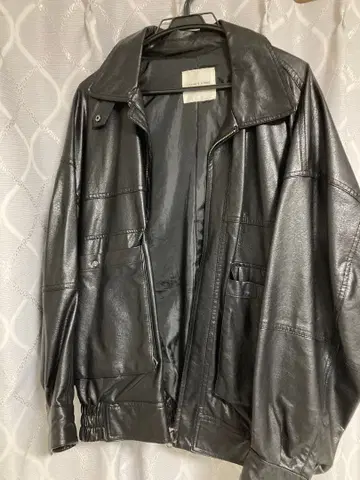 FREAK'S STORE 블랙 가죽 자켓