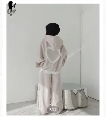 후드 부착 셋업 - fictiontokyo