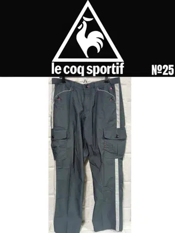 le coq sportif 카고 팬츠 그레이