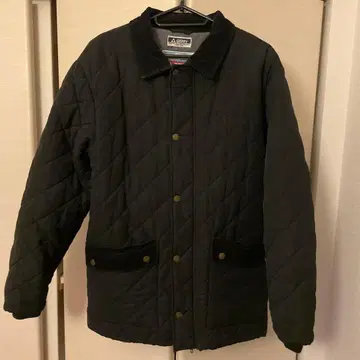GERRY 퀼팅 자켓 M 블랙