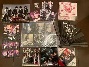 The GazettE 스티커, 카드 등 굿즈 세트