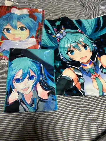 하츠네 미쿠 타월 담요