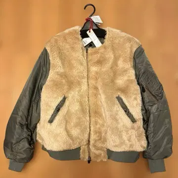 RCW 블루종 인조 모피