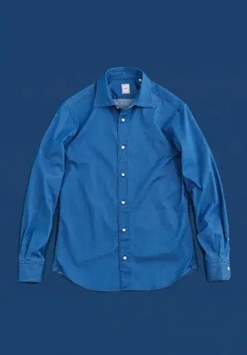 SHIPS 워시드 데님 셔츠 블루 M