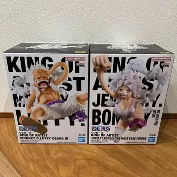 원피스 킹 오브 아티스트 루피 보니 피규어 2종 세트