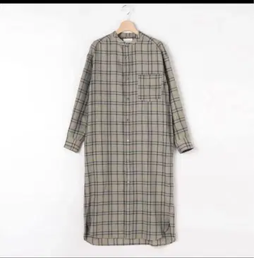 르그라지크 le glazik 체크 원피스