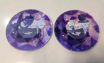 흑집사 Black Label 트레이딩 보석 아크릴 코스터