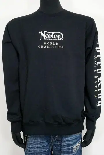 새상품 정품 Norton MAX 윙 트레이닝복 블랙 L 261N1300