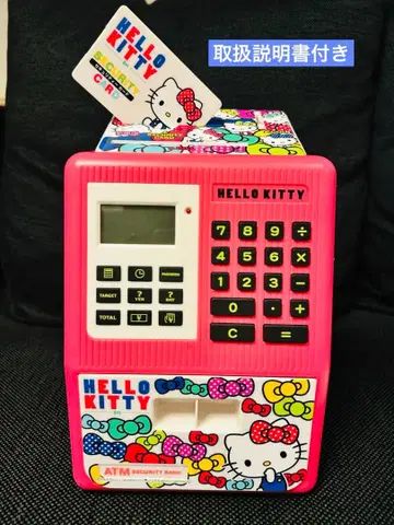 인기 리본 키티 ATM 저금통 키티