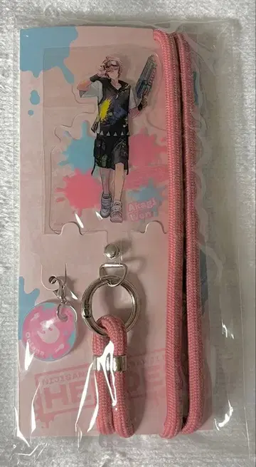 니지산지 스마트폰 숄더 스트랩 아카기웬