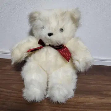 히로쿤하우스 테디베어 하타야마 상사 곰 봉제 인형 레트로