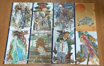 십이국기 클리어 파일 8매 세트