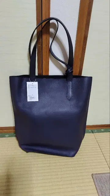 미사용 유나이티드 애로우즈 남성용 토트백 네이비