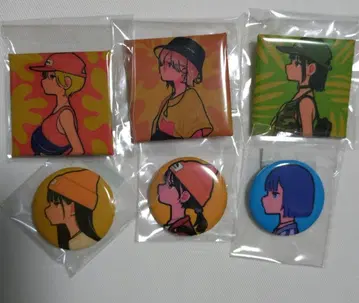 미요시 요시미 개인전 스퀘어 캔뱃지