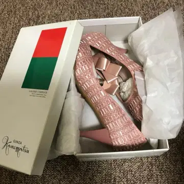[ 미사용 새상품 ] GINZA kanematsu 펌프스