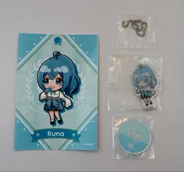 컬러풀 피치 루나님 훼미리마트 아크릴 스탠드 묶음 판매