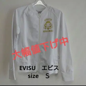 12/15까지 대폭 할인 중!! EVISU 화이트 저리 S 사이즈