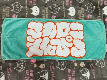 마카로니 연필 타월