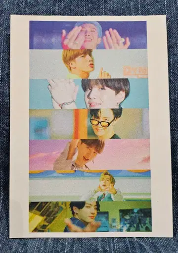 BTS 메모장 1권 10장 100엔 한국 제작자 재고 정리