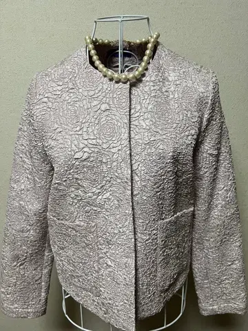 [ AMARPHIE premium ] 노카라 자켓 핑크