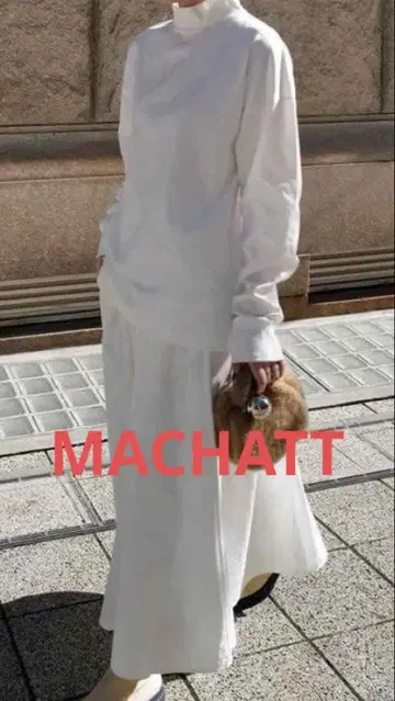 MACHATT 하이넥 티셔츠