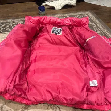 다운 자켓 여성용 핑크