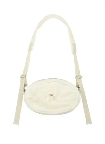 Kijun 벨벳 피칸 백 크림