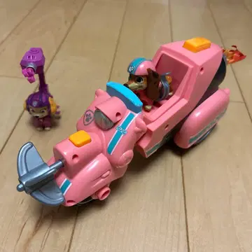 퍼피 구조대 리버티 베이직 비클 DX 스카이 원 액션 피규어