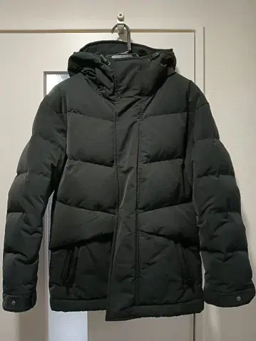 미사용급 유니클로+J 하이브리드 다운 오버 사이즈 자켓 XS 블랙