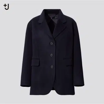 질 샌더 캐시미어 블렌드 오버사이즈 자켓 +J 플러스J