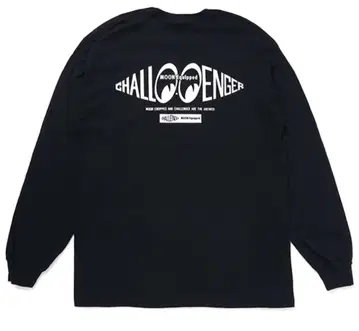 CHALLENGER x MOON Equipped L/S TEE BLACK