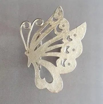 오비 고정 띠 애벌레 나비 실버