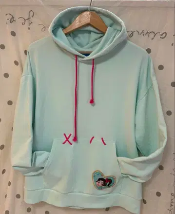 후드티 민트 그린