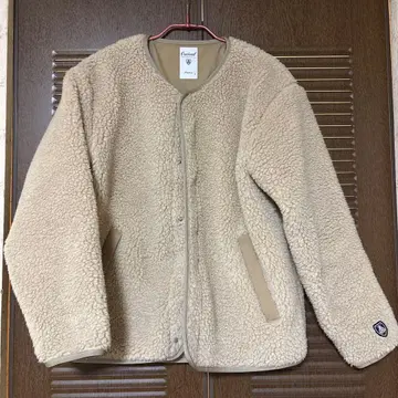 ORCIVAL 오르치발 보아 블루종 코트 1 베이지