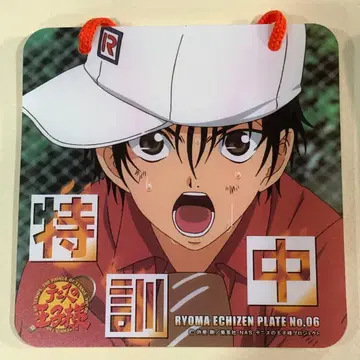테니스의 왕자님 멀티 플레이트 에치젠 료마 No.6