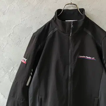 빈티지 자켓 풀 집업 슬리브 자수 심플 구제 의류 블랙 LO31