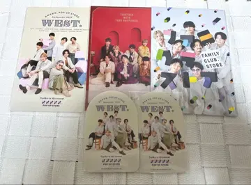 패밀리 클럽 스토어 WEST. 엽서 스티커 세트