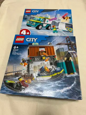 LEGO CITY 60403 60417 2개 세트