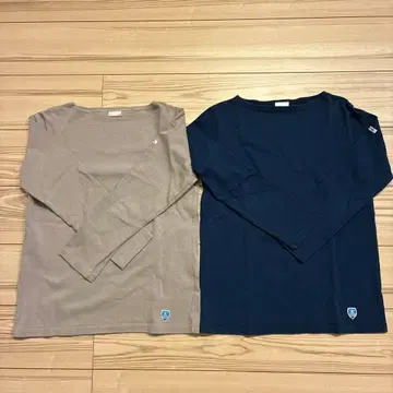 [ ORCIVAL ] 오르시발 긴팔 티셔츠 2가지 색상 세트