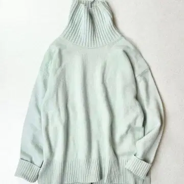 플라스테 울 캐시미어 라이트 그린 M