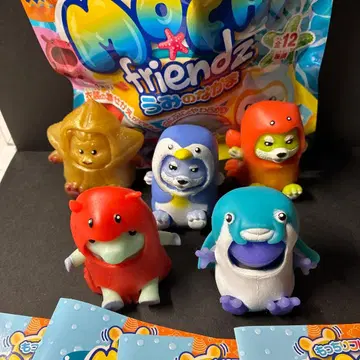 말랑말랑 프렌즈 바닷가 친구들 6마리