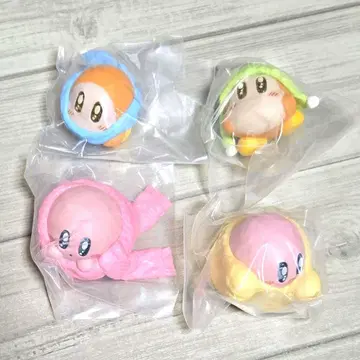 커비 캡슐 토이 4종 컴프 세트